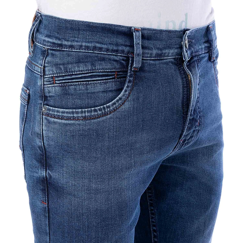 PANTALON MODA DENIM STRETCH PARA HOMBRE LEXH - 5