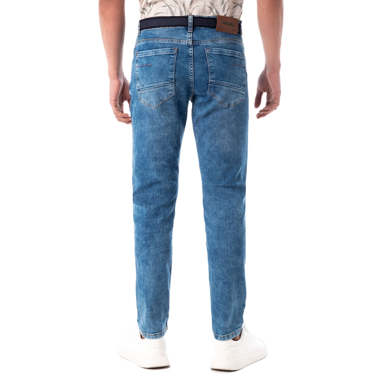 PANTALON MODA DENIM STRETCH PARA HOMBRE RAFAH - 4