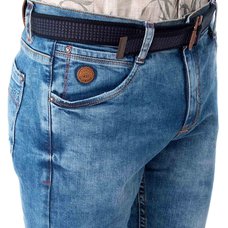 PANTALON MODA DENIM STRETCH PARA HOMBRE RAFAH - 5