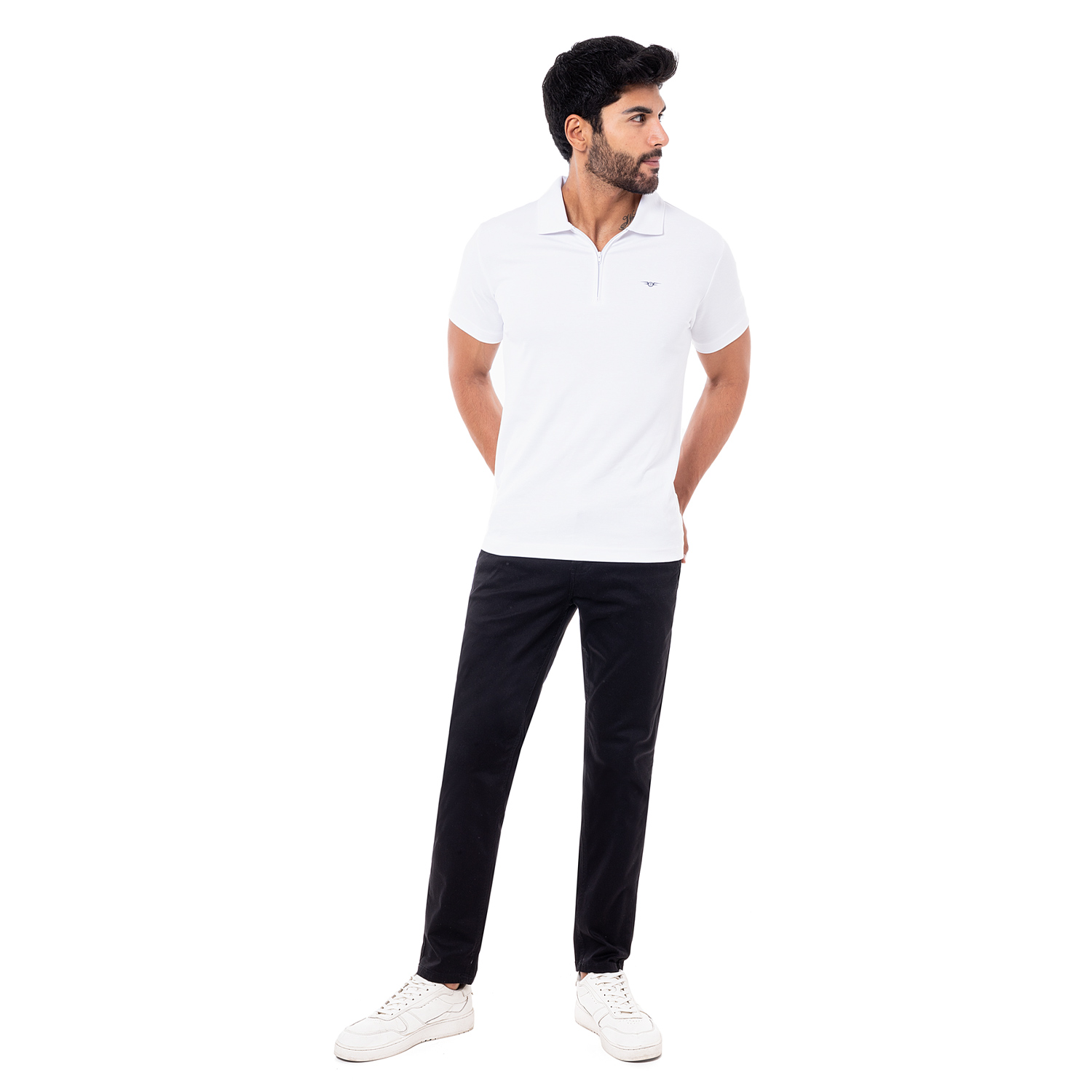 PANTALON DRILL STRETCH HOMBRE ABHEL - 1