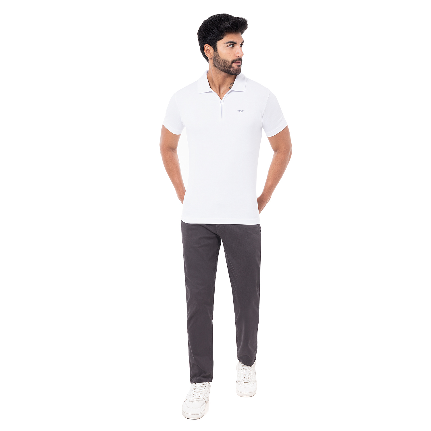 PANTALON DRILL STRETCH HOMBRE ABHEL - 1