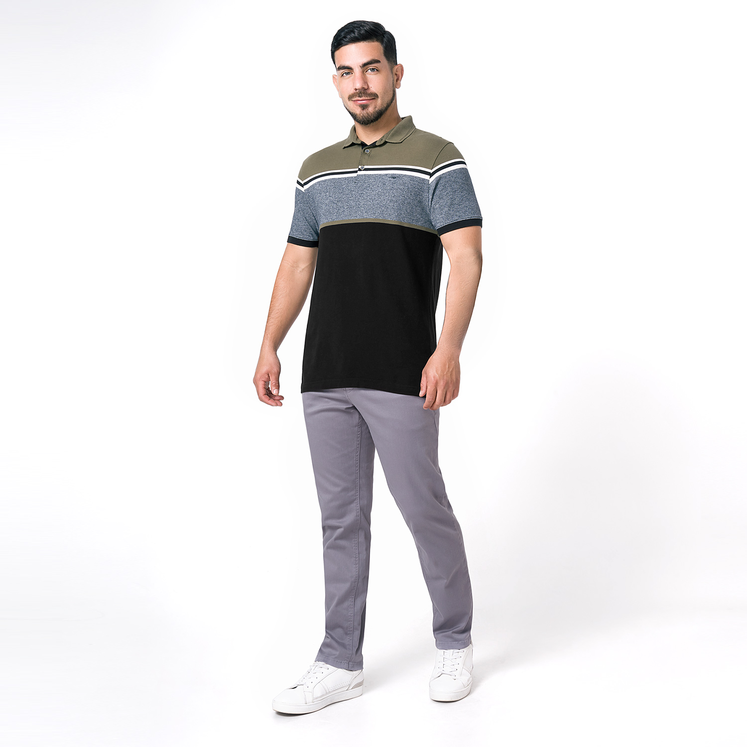 PANTALON DRILL STRETCH HOMBRE ABHEL - 2