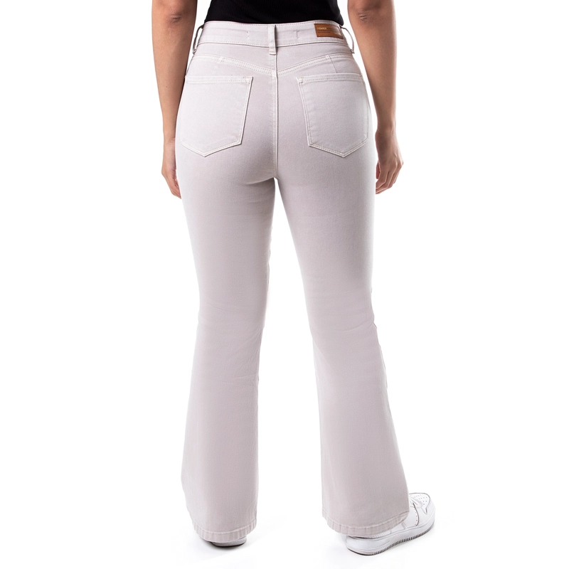 PANTALON MODA DRILL STRETCH PARA MUJER HALLYH DRIL - 4