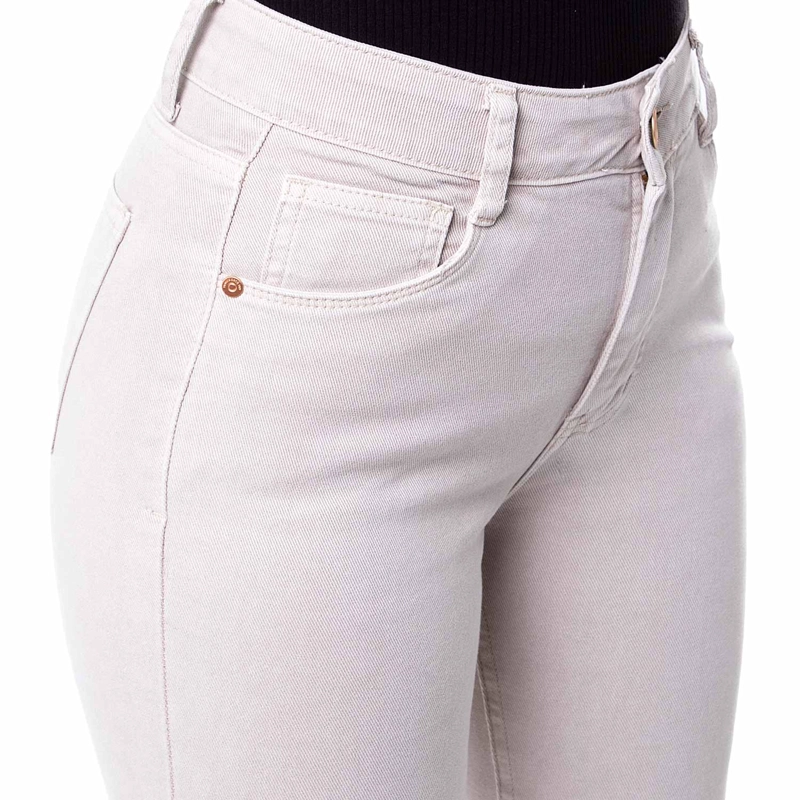 PANTALON MODA DRILL STRETCH PARA MUJER HALLYH DRIL - 5