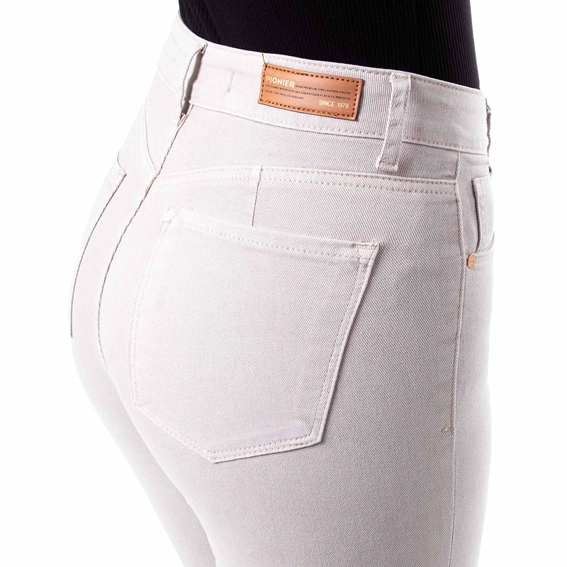 PANTALON MODA DRILL STRETCH PARA MUJER HALLYH DRIL - 6