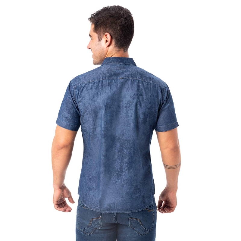 CAMISA MODA DENIM PARA HOMBRE JALIM - 3