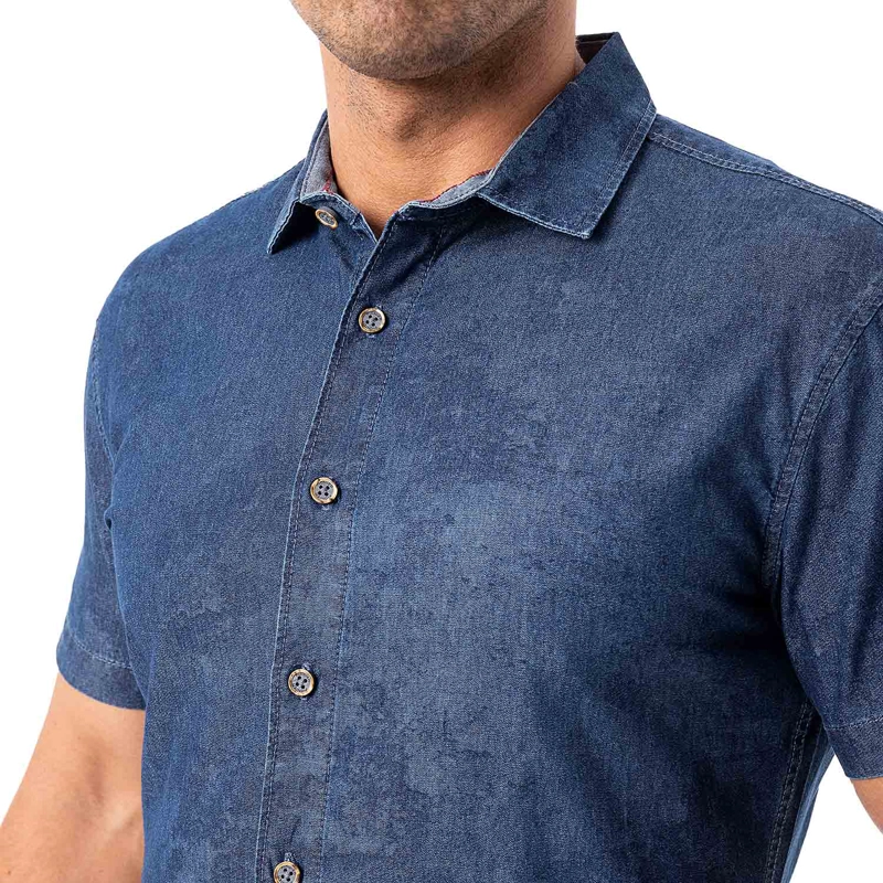 CAMISA MODA DENIM PARA HOMBRE JALIM - 4