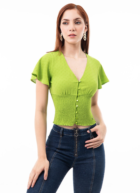 BLUSAS POPELINA MUJER FATMAY - 1