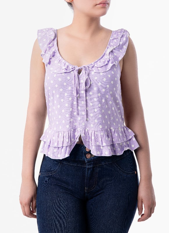 BLUSAS MODA LASKA POPELINA MUJER - 1