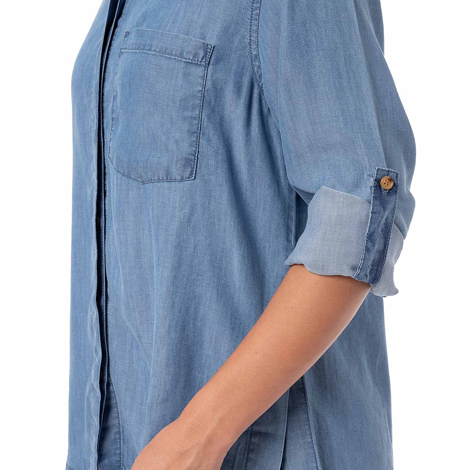 BLUSA DENIM MUJER PIONIER KHELEYA - 4