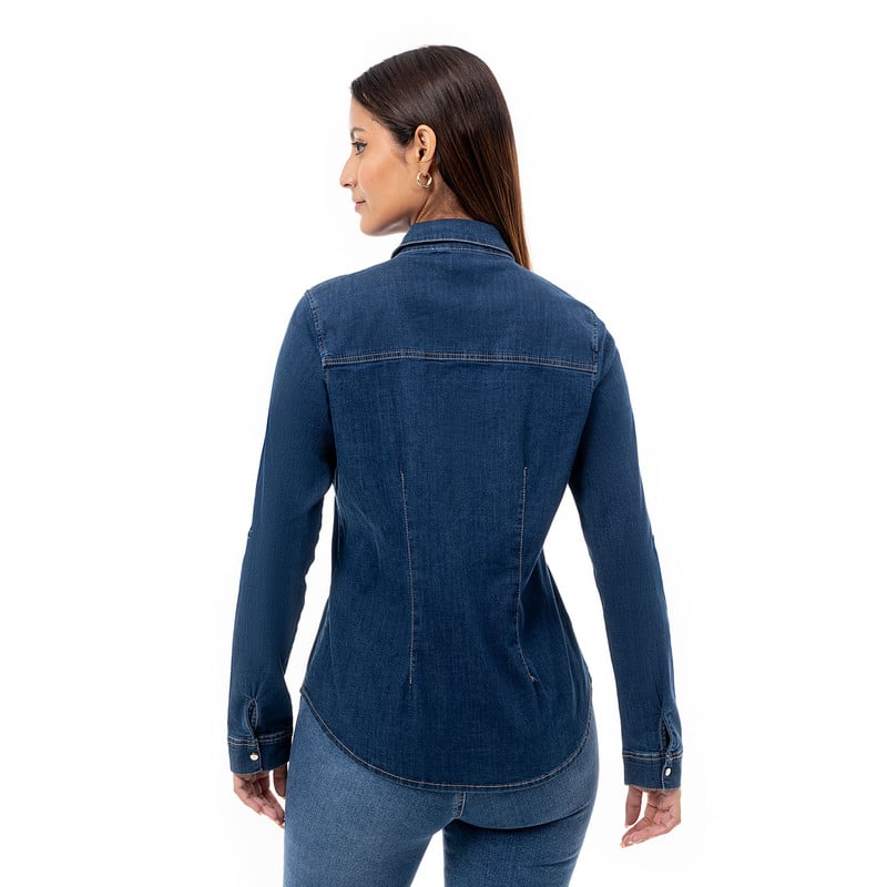 BLUSAS DENIM MUJER ORIS - 3