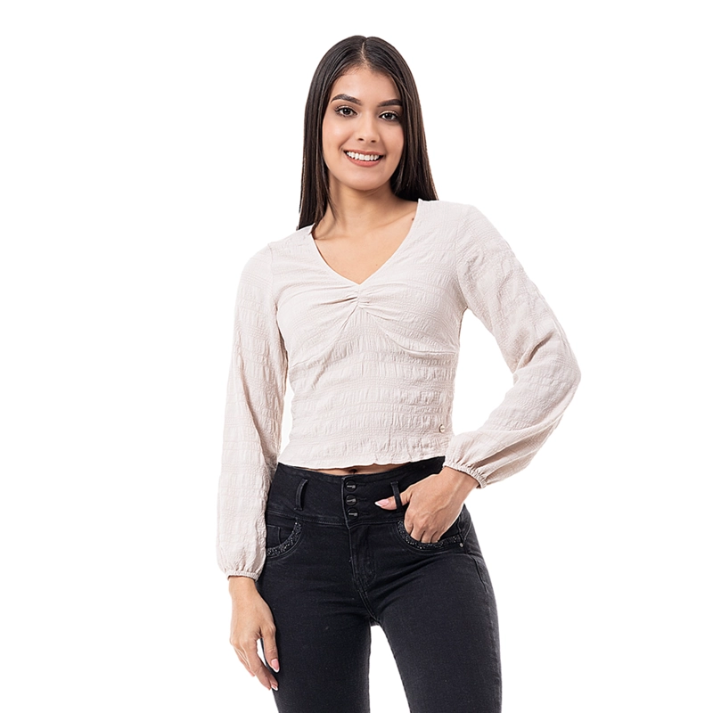BLUSAS MODA GASA PARA MUJER MIKKO - 1