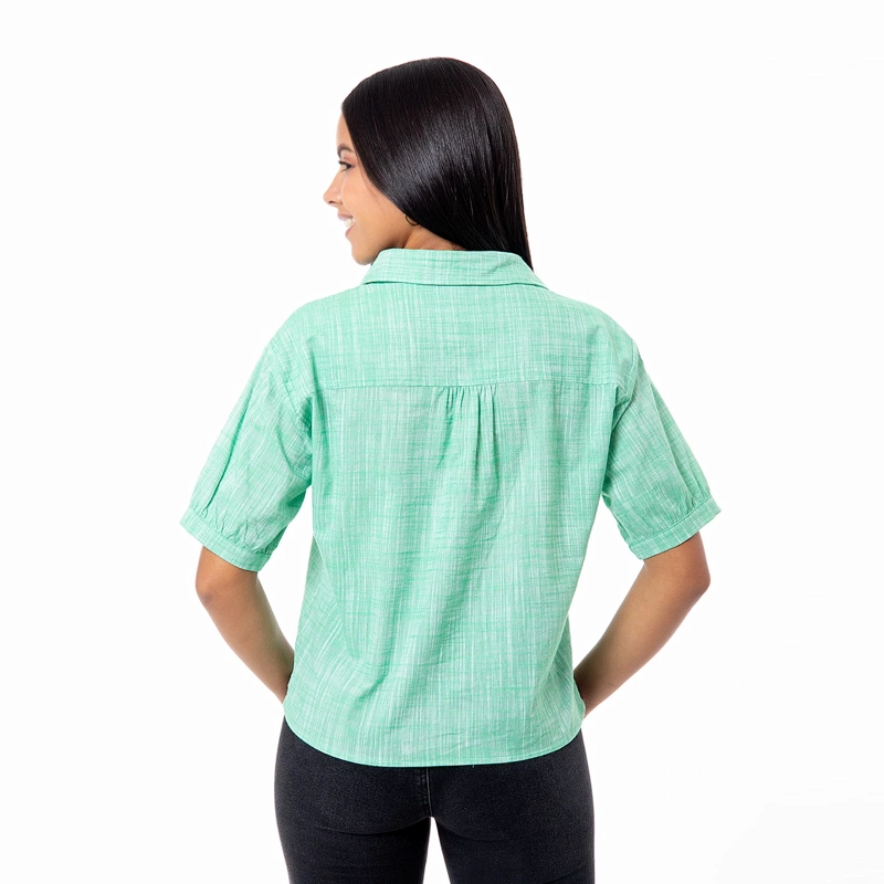 BLUSAS MODA LINO PARA MUJER NIREYA - 3