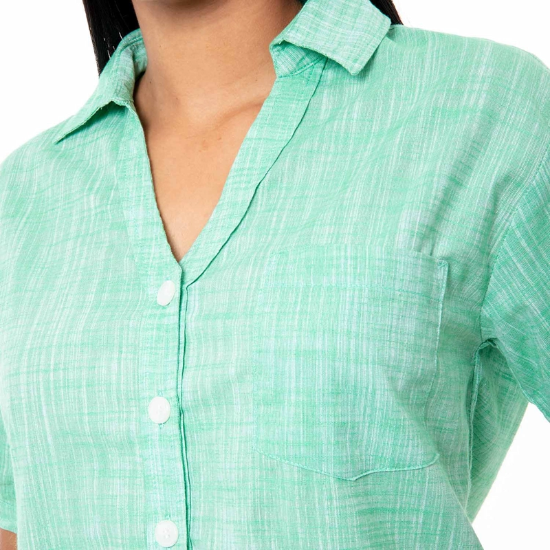 BLUSAS MODA LINO PARA MUJER NIREYA - 4
