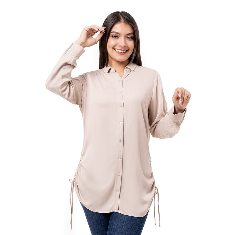 BLUSAS MODA MARIELE POPELINA MUJER - 1