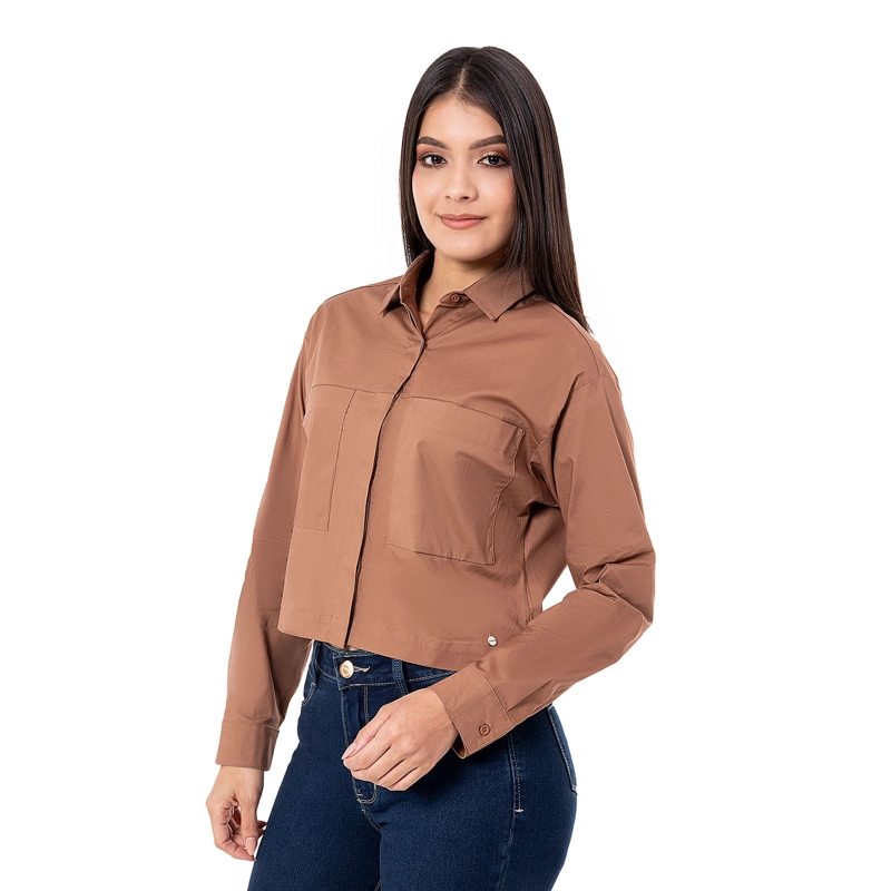 BLUSAS MODA POPELINA PARA MUJER OFHELIA - 2