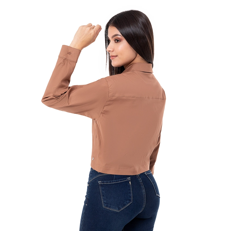 BLUSAS MODA POPELINA PARA MUJER OFHELIA - 3
