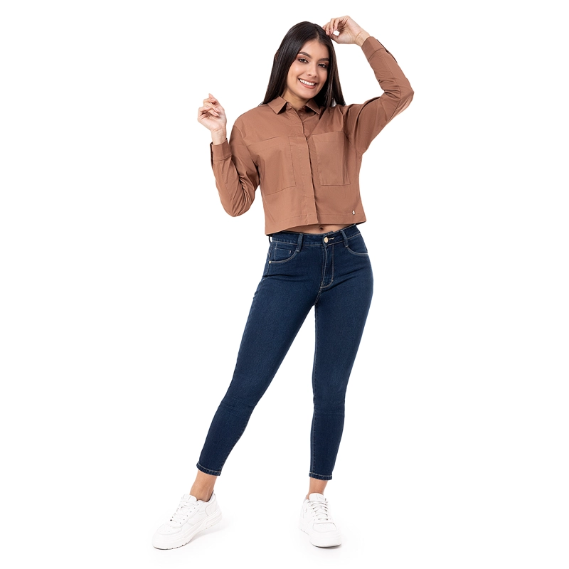 BLUSAS MODA POPELINA PARA MUJER OFHELIA - 6