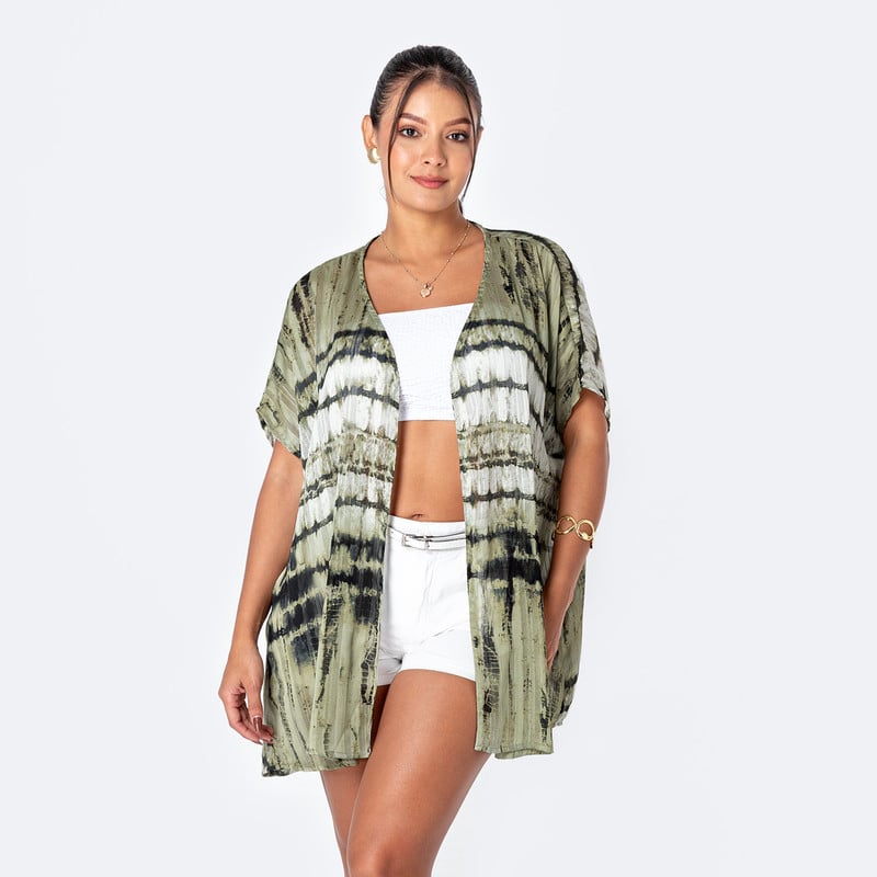 BLUSAS ENVOLVENTE/KIMONO KATTALINA POPELINA MUJER - 1