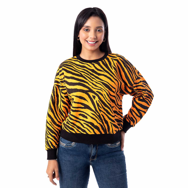 POLERAS HOODIE ZEBRINYA_S FRANELA MUJER - 1