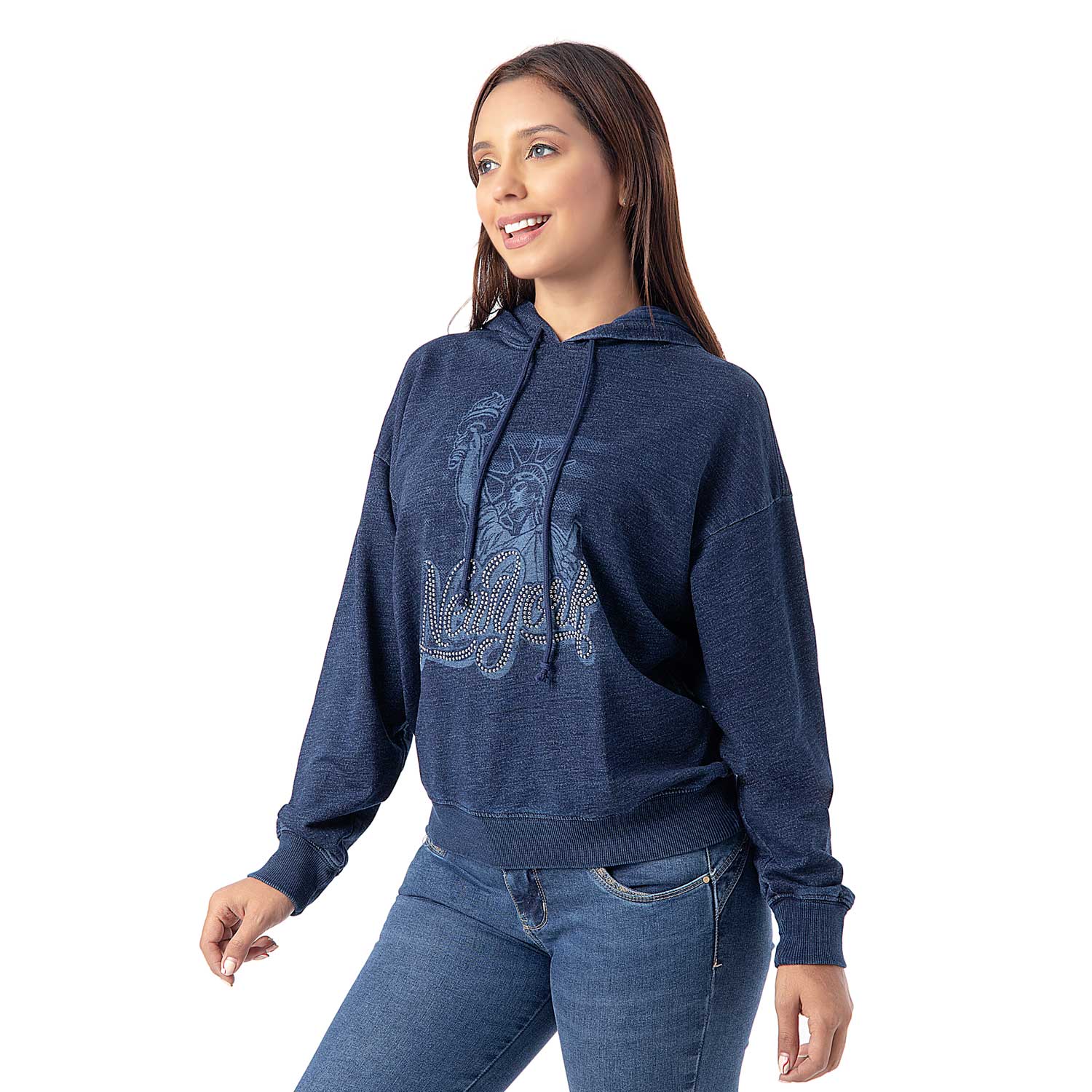 POLERA FRENCH TERRY MUJER LALIBERTY_S