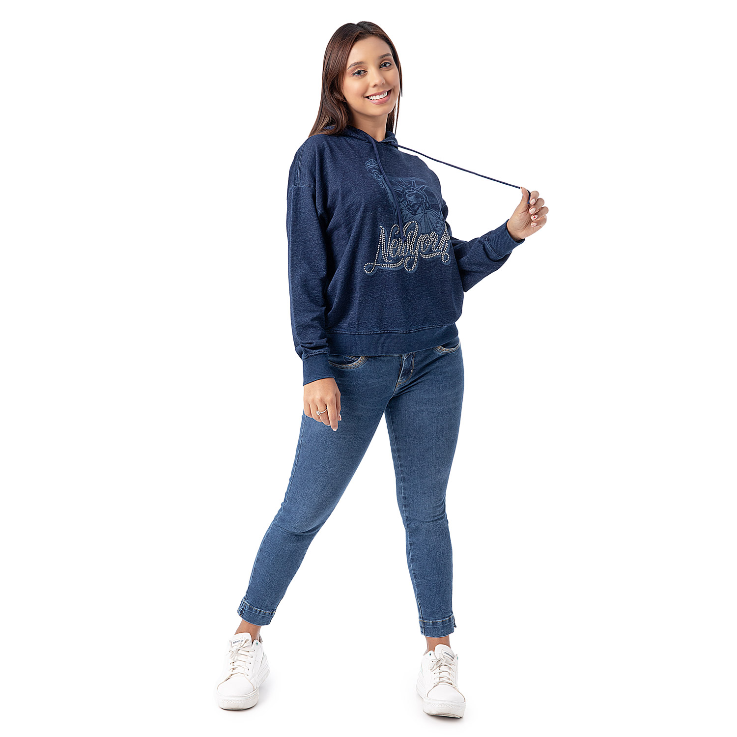 POLERA FRENCH TERRY MUJER LALIBERTY_S