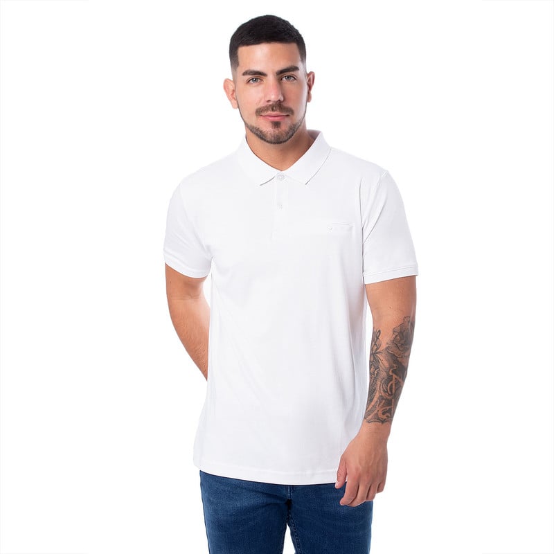 POLO BOX MODA VISHNU_S GAMUZA HOMBRE