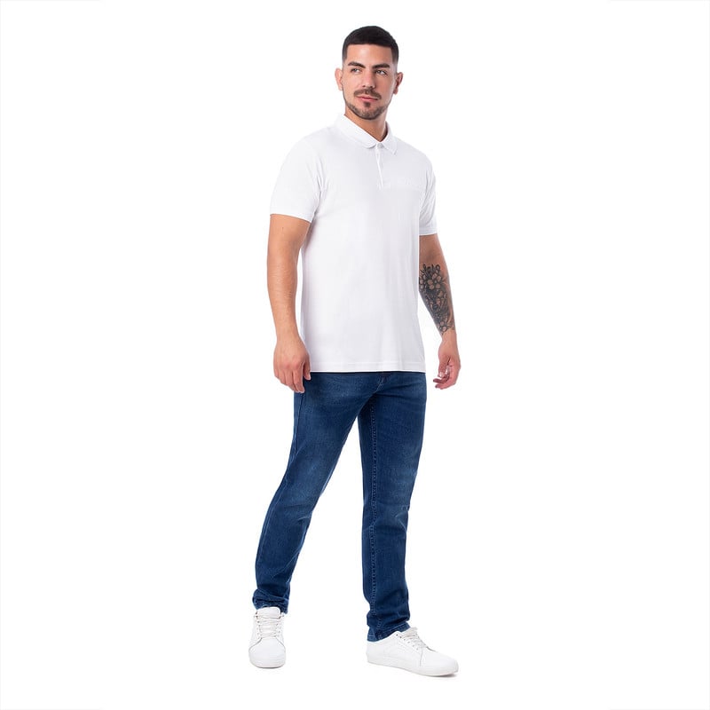 POLO BOX MODA VISHNU_S GAMUZA HOMBRE