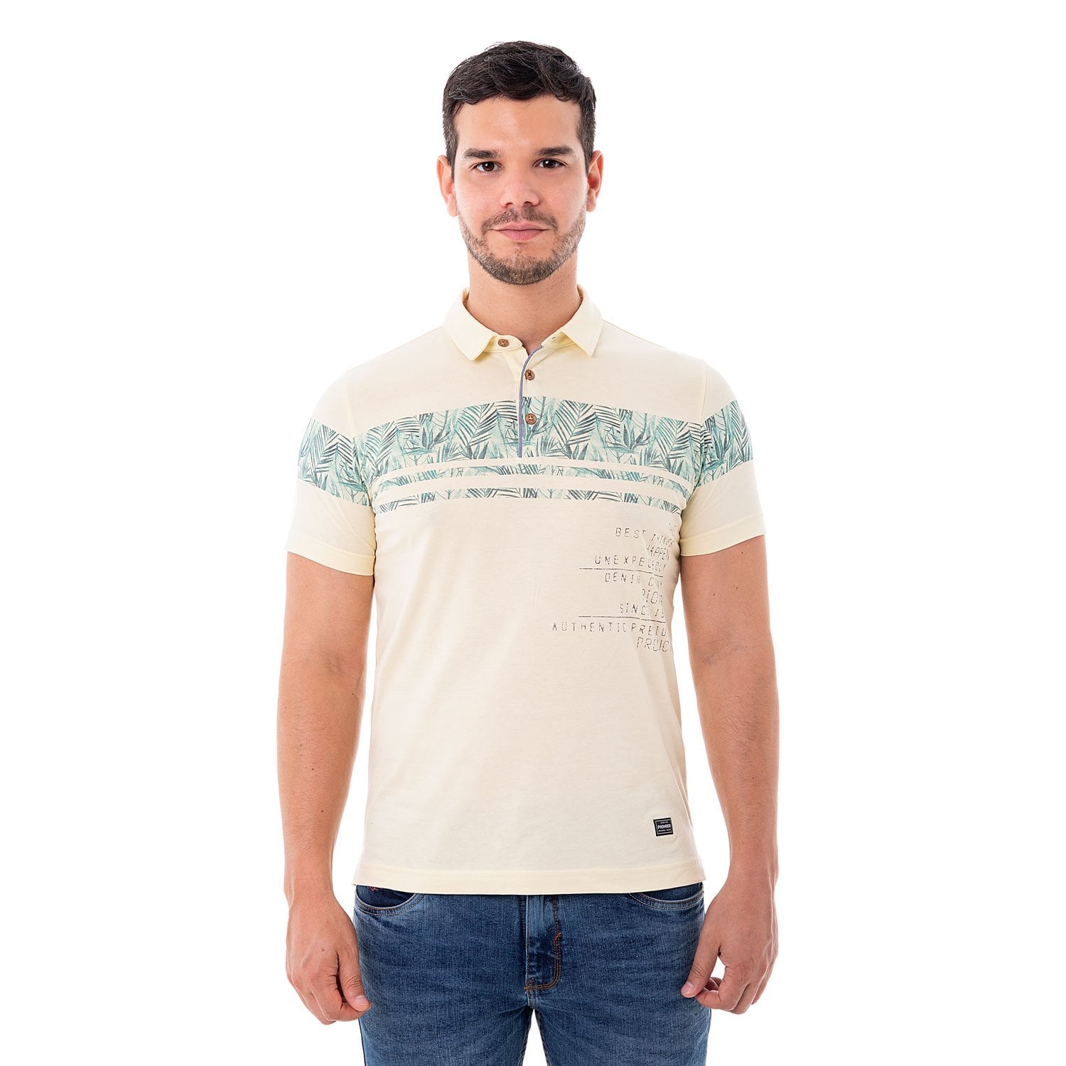 POLO CAMISERO JERSEY PARA HOMBRE ADAHMS - 1