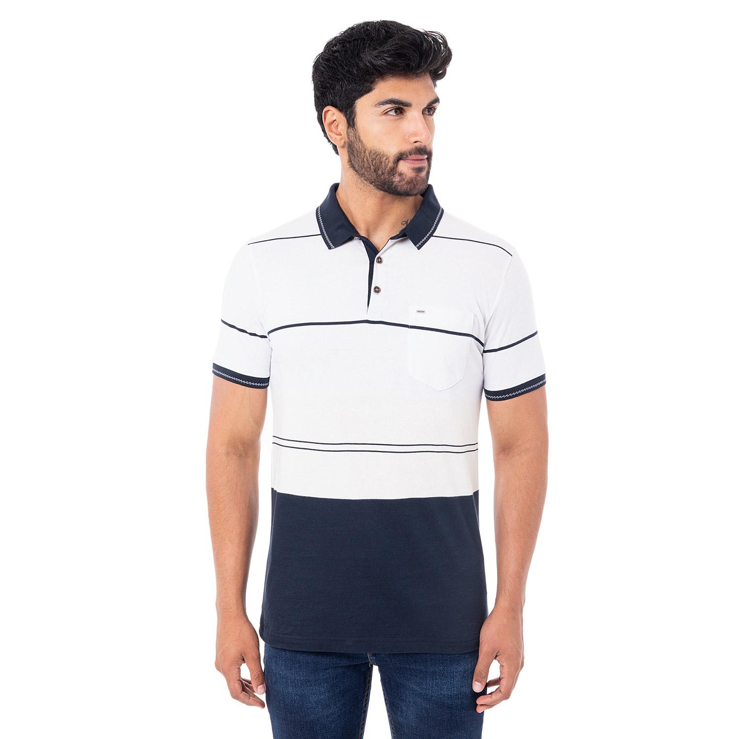 POLO CAMISERO JERSEY PARA HOMBRE ZHIJUN - 1
