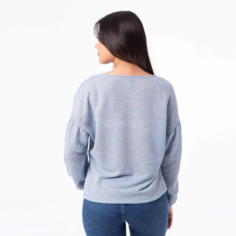 POLO MODA FRENCH TERRY PARA MUJER GRISSLI_S