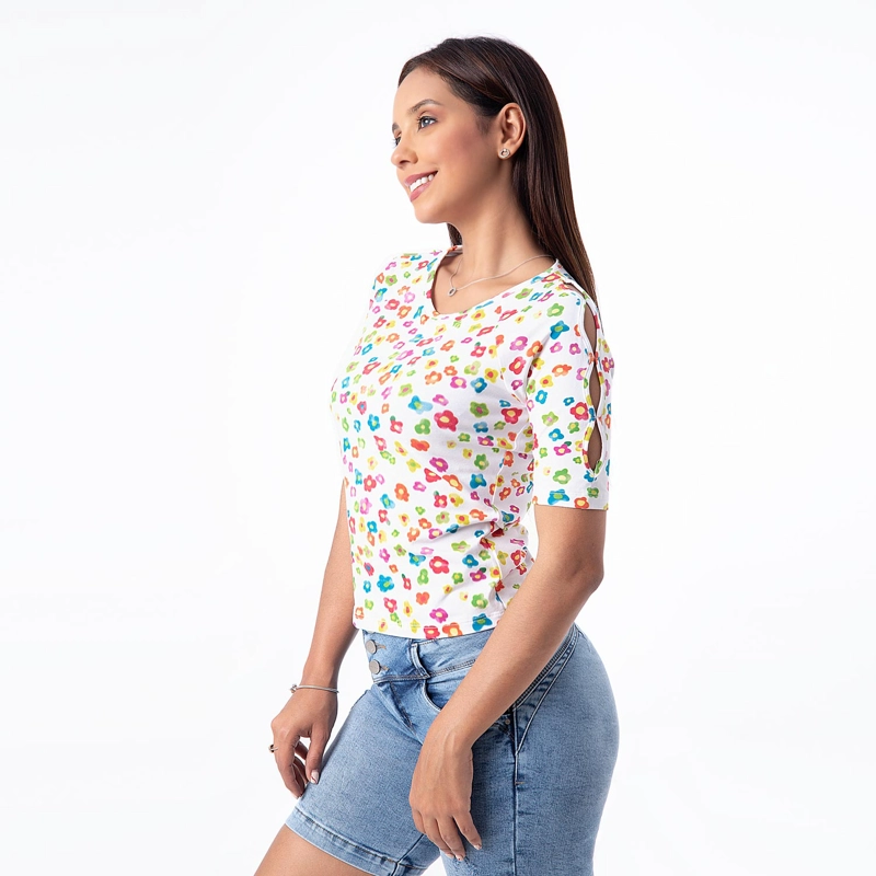 POLO MODA DITSA JERSEY FULL LYCRA MUJER - 2