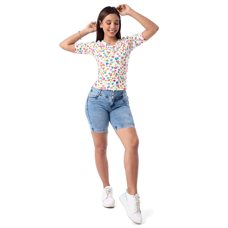 POLO MODA DITSA JERSEY FULL LYCRA MUJER - 4