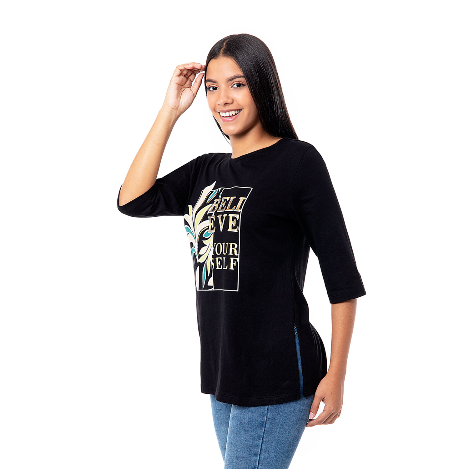 POLO MUJER PIONIER NEGRO LISBET MODA JERSEY - 2
