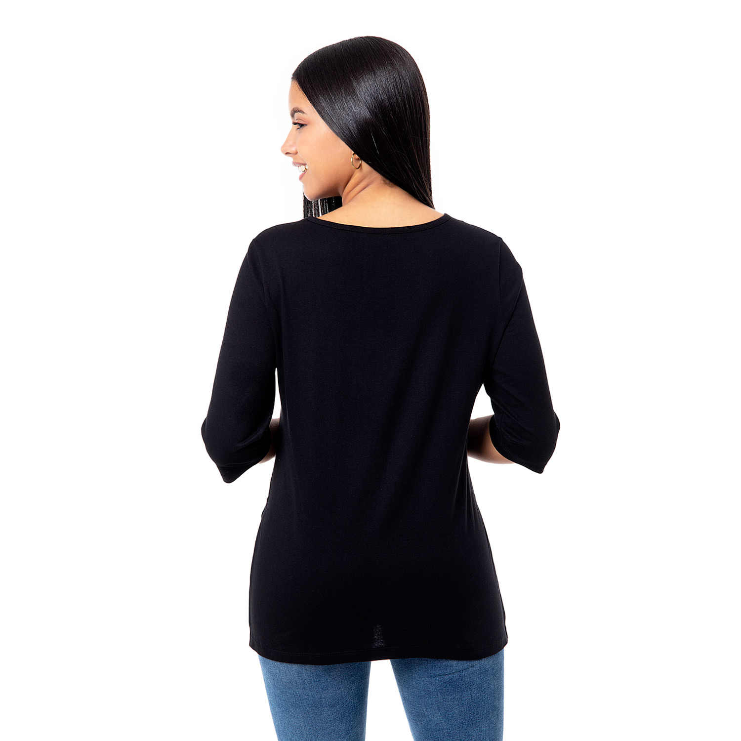 POLO MUJER PIONIER NEGRO LISBET MODA JERSEY - 3