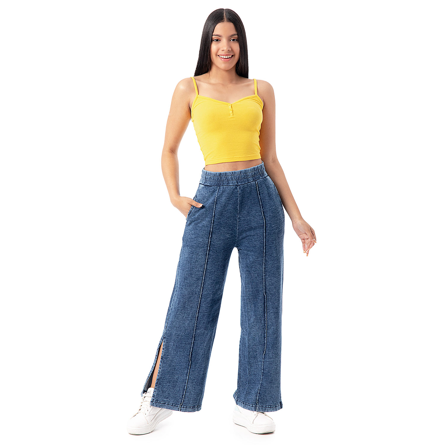 POLOS MODA RIB LYCRADO PARA MUJER JUMYS - 4