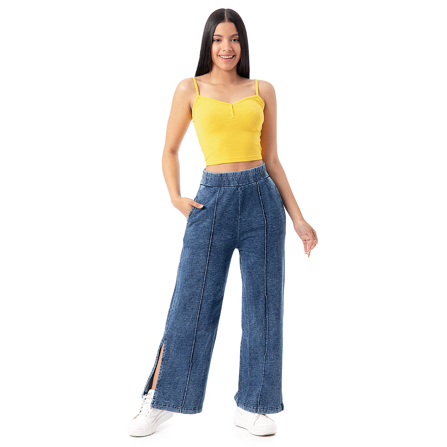 POLOS MODA RIB LYCRADO PARA MUJER JUMYS - 4