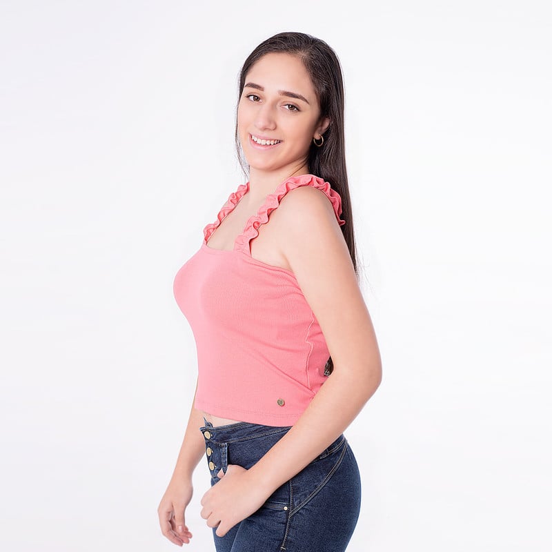 TOPS TIRAS JULIANY_S RIB LYCRADO MUJER