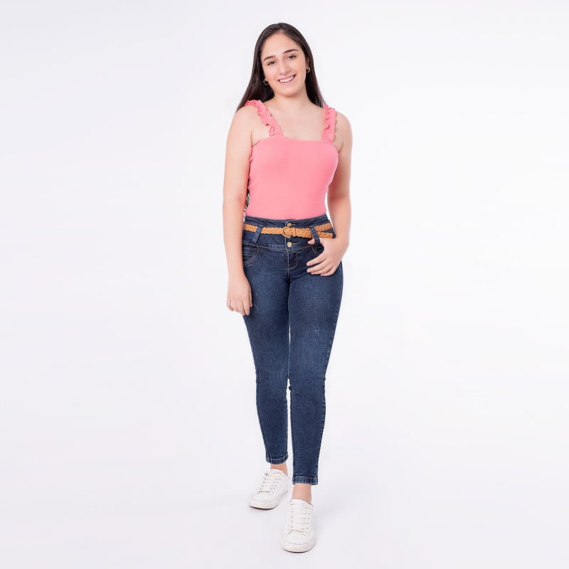 TOPS TIRAS JULIANY_S RIB LYCRADO MUJER