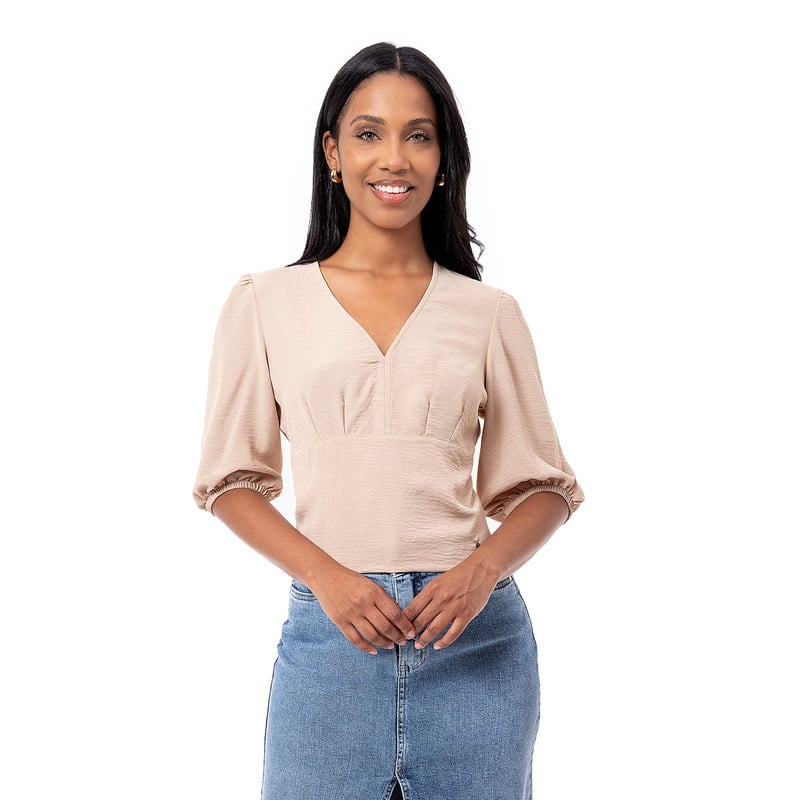 BLUSAS MODA XILEYA2 POPELINA MUJER - 1
