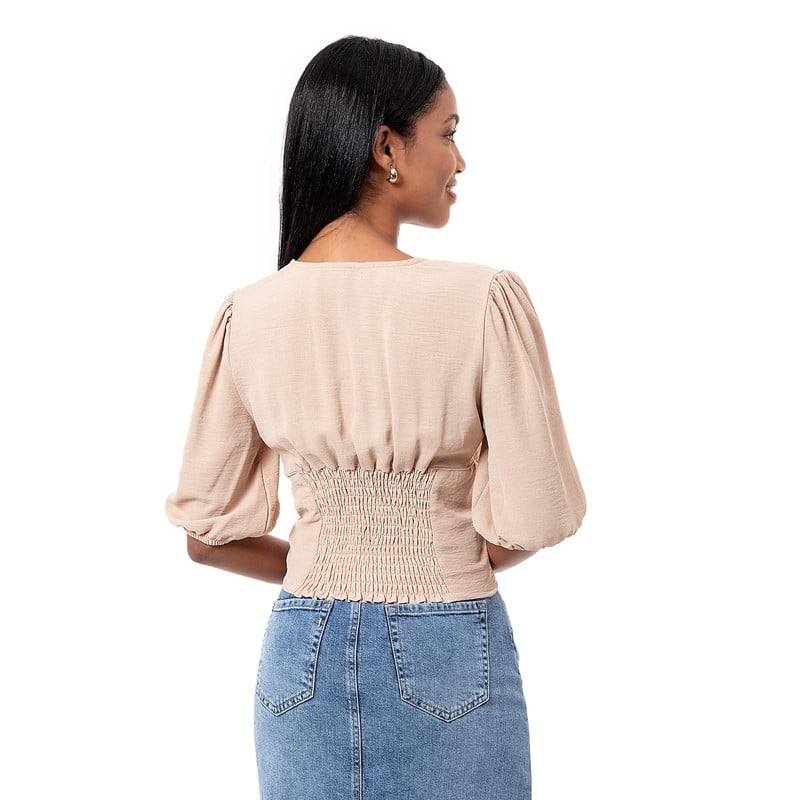 BLUSAS MODA XILEYA2 POPELINA MUJER - 3