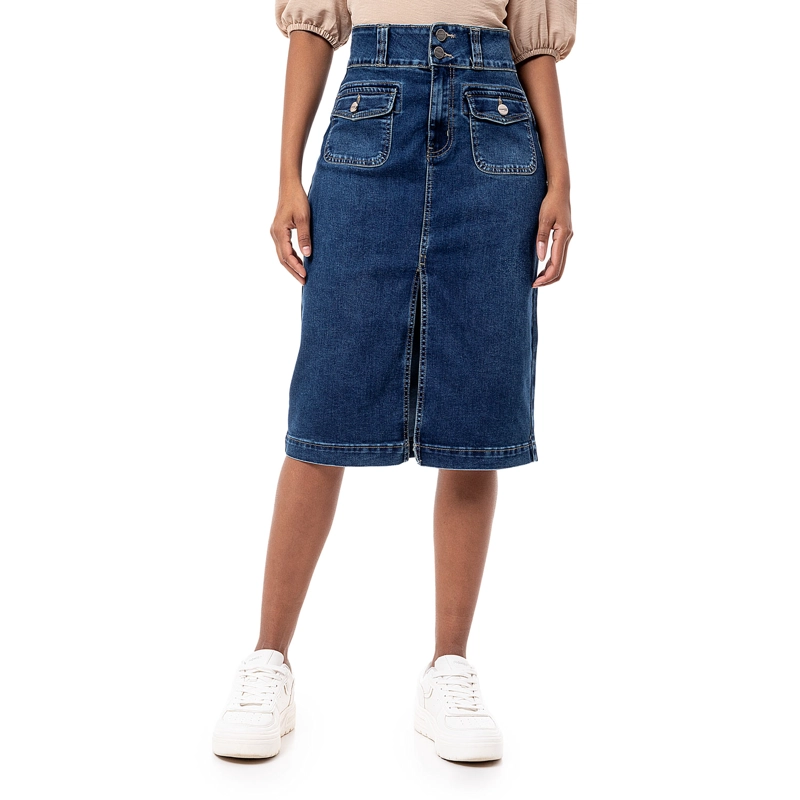 FALDAS DENIM STRETCH MUJER KERIH PIONIER - 2