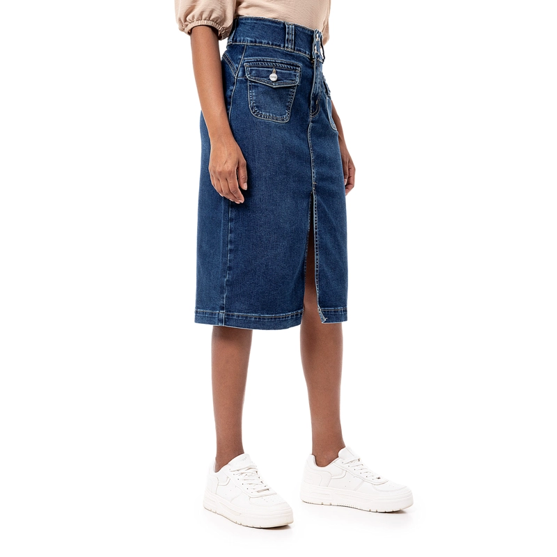 FALDAS DENIM STRETCH MUJER KERIH PIONIER - 3