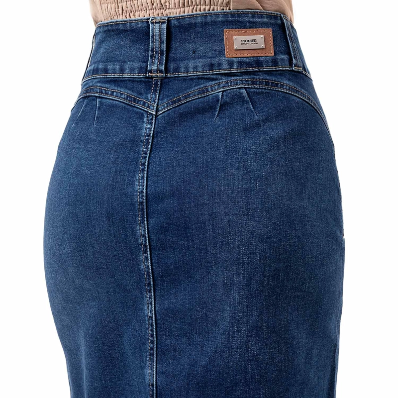 FALDAS DENIM STRETCH MUJER KERIH PIONIER - 6