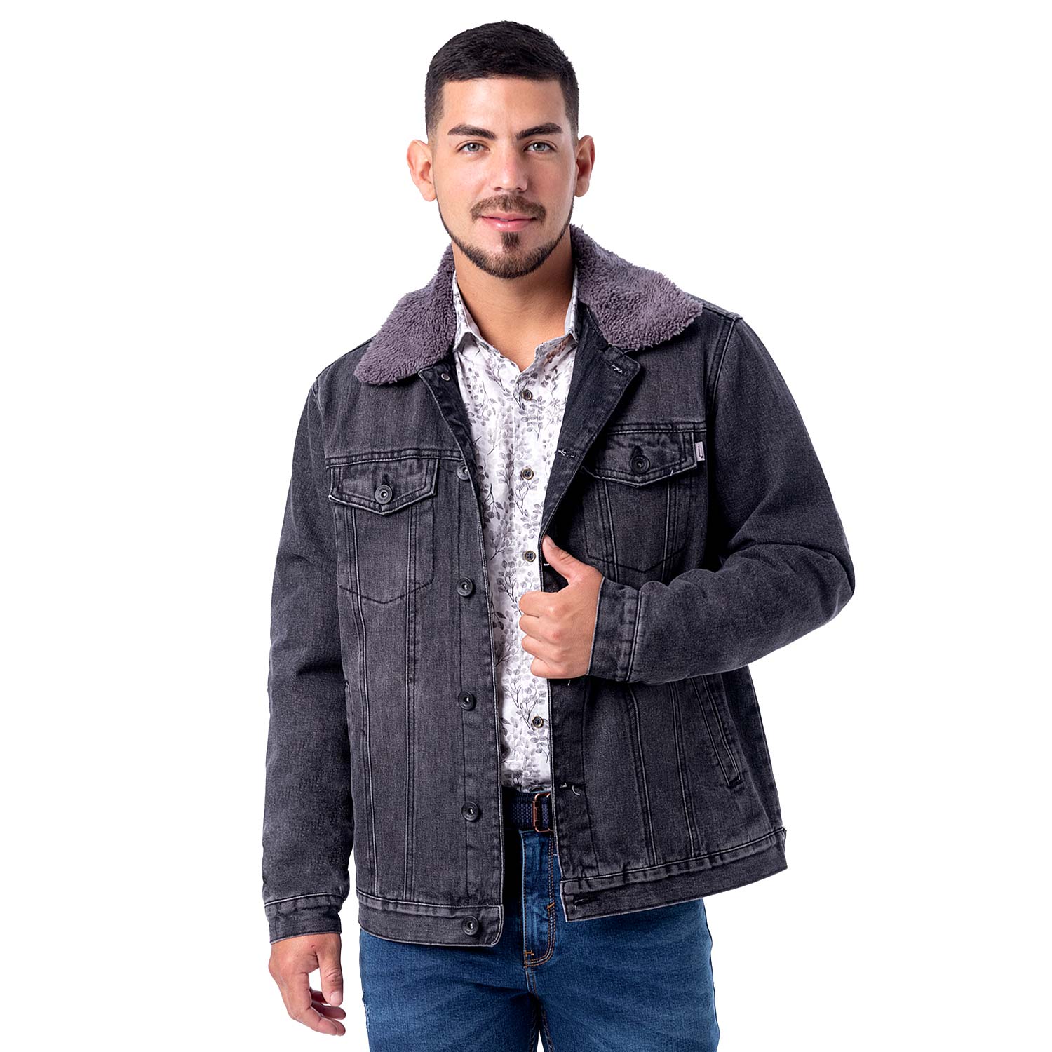 CASACA DENIM HOMBRE HANCKO - 1