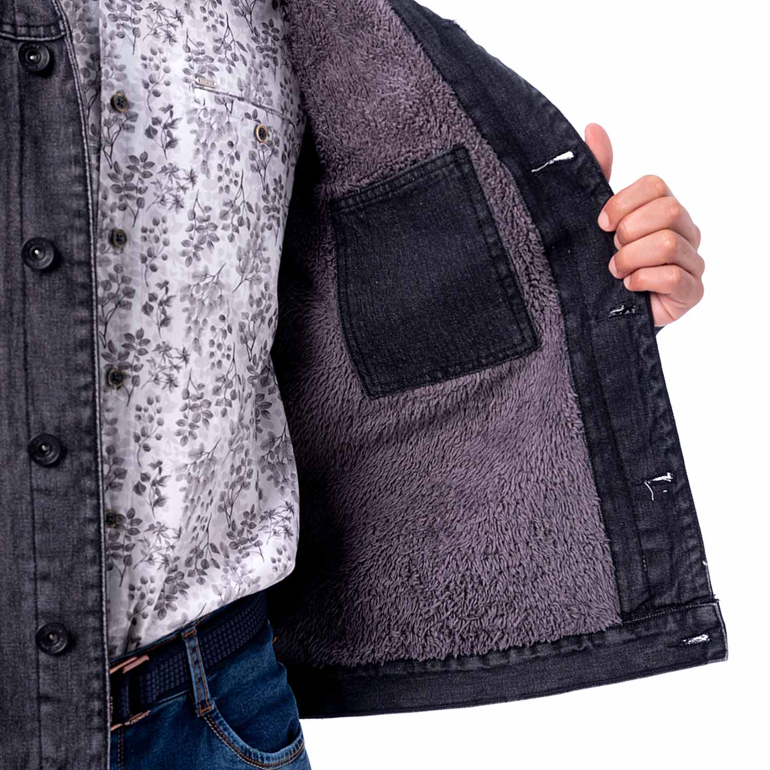 CASACA DENIM HOMBRE HANCKO - 4