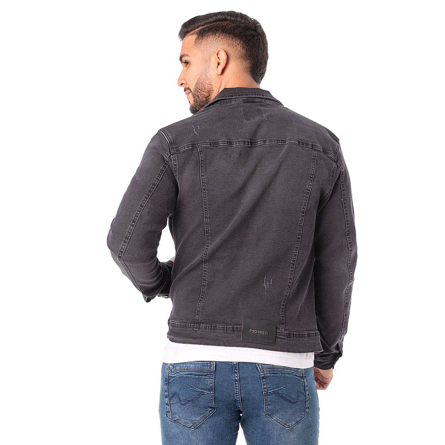 CASACA DENIM STRETCH HOMBRE KHENAT - 3