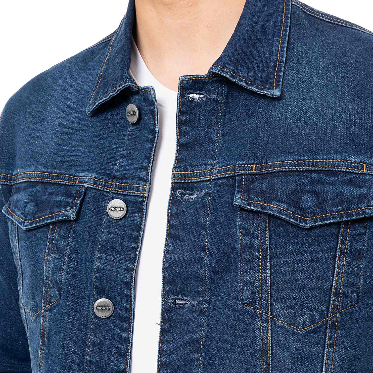 CASACA DENIM STRETCH HOMBRE KHENAT - 3