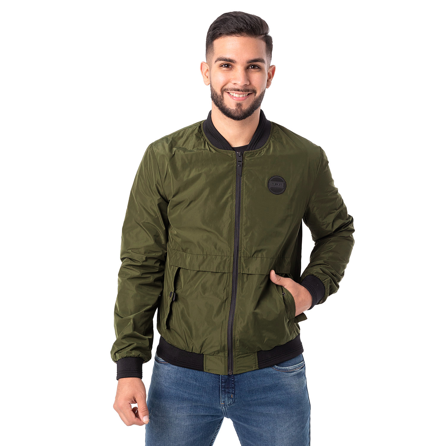 CASACA TAFETA HOMBRE BERTHO - 1