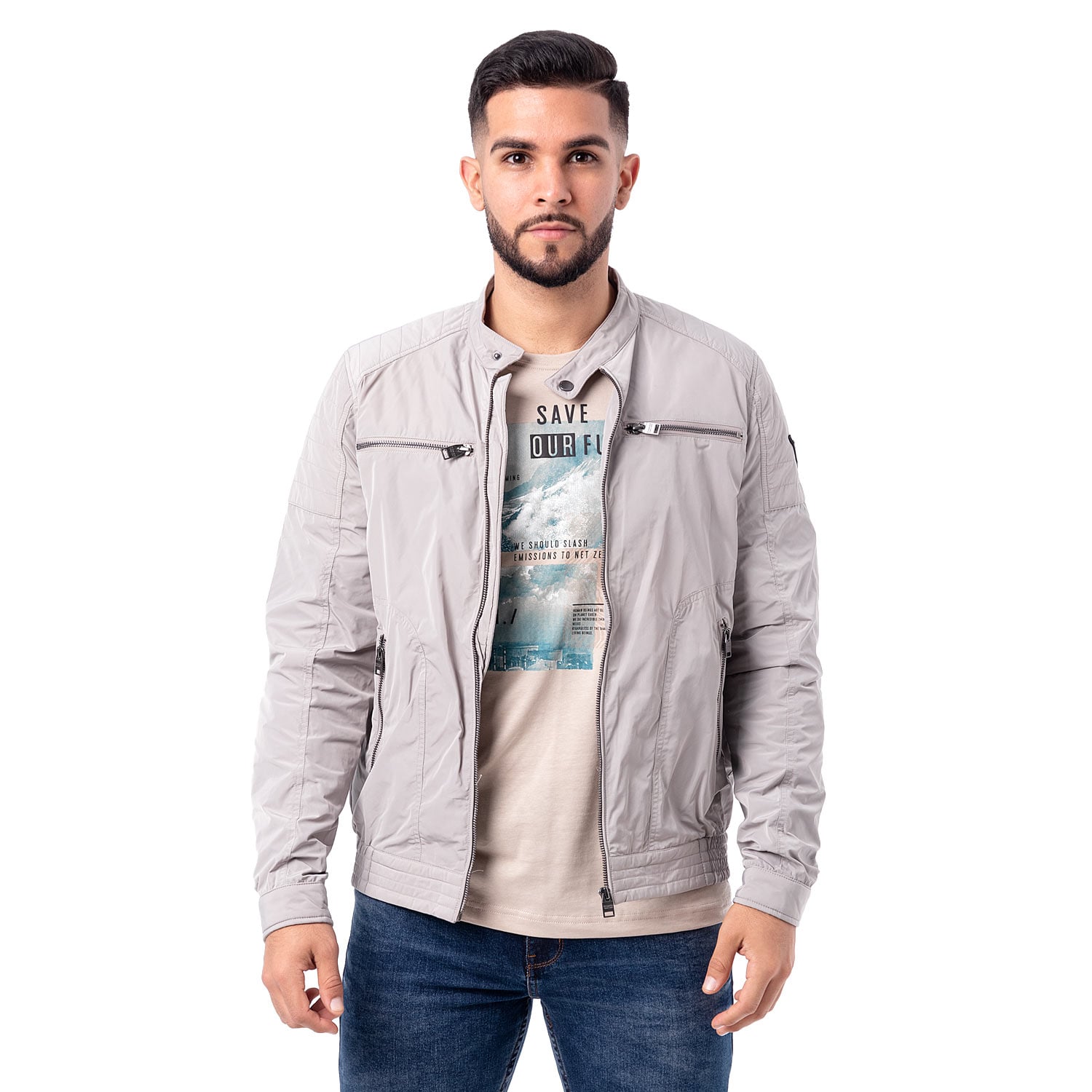 CASACA TAFETA HOMBRE PIONIER RODRIGHO - 1